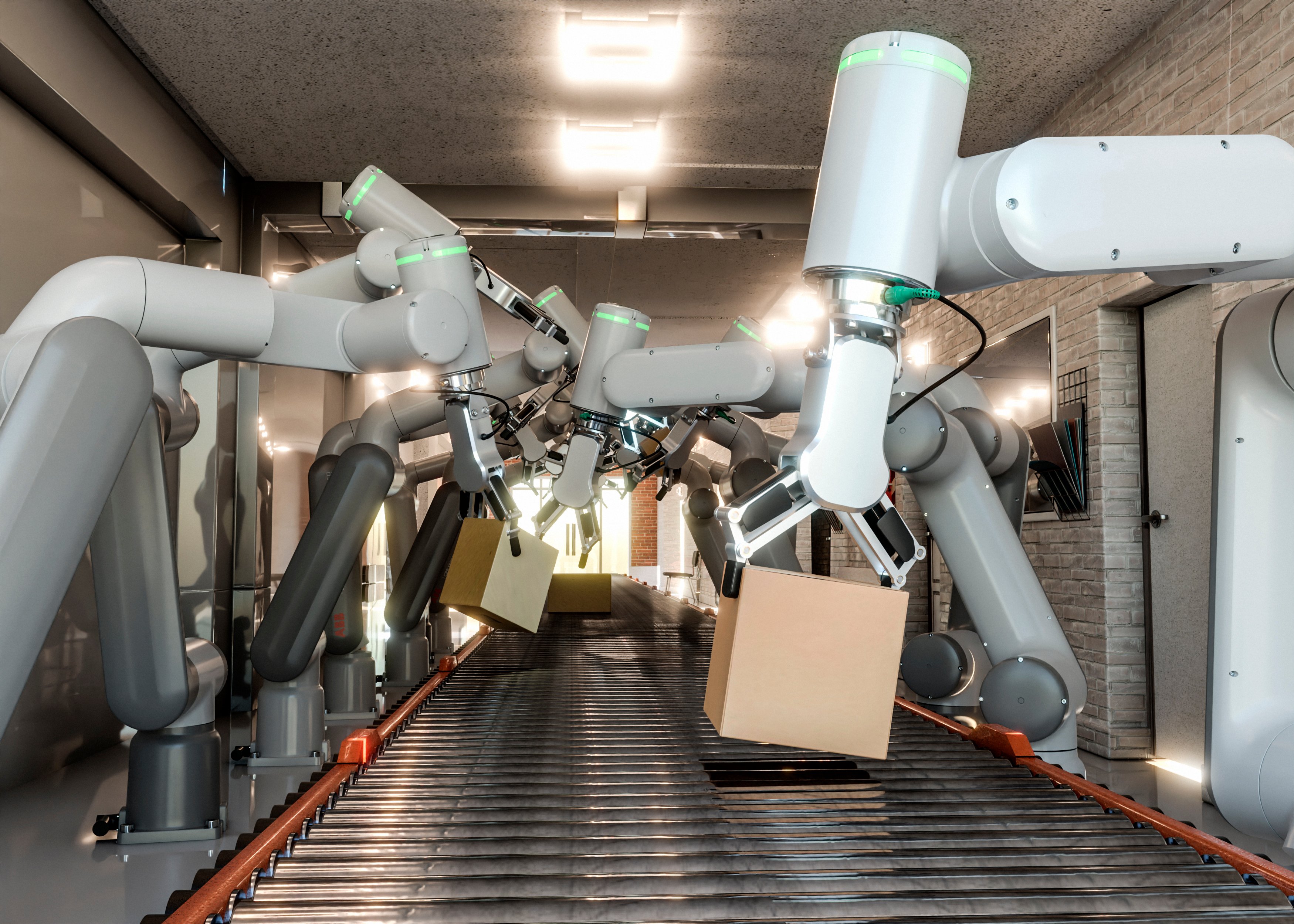 Los cobots ayudan a agilizar tareas repetitivas