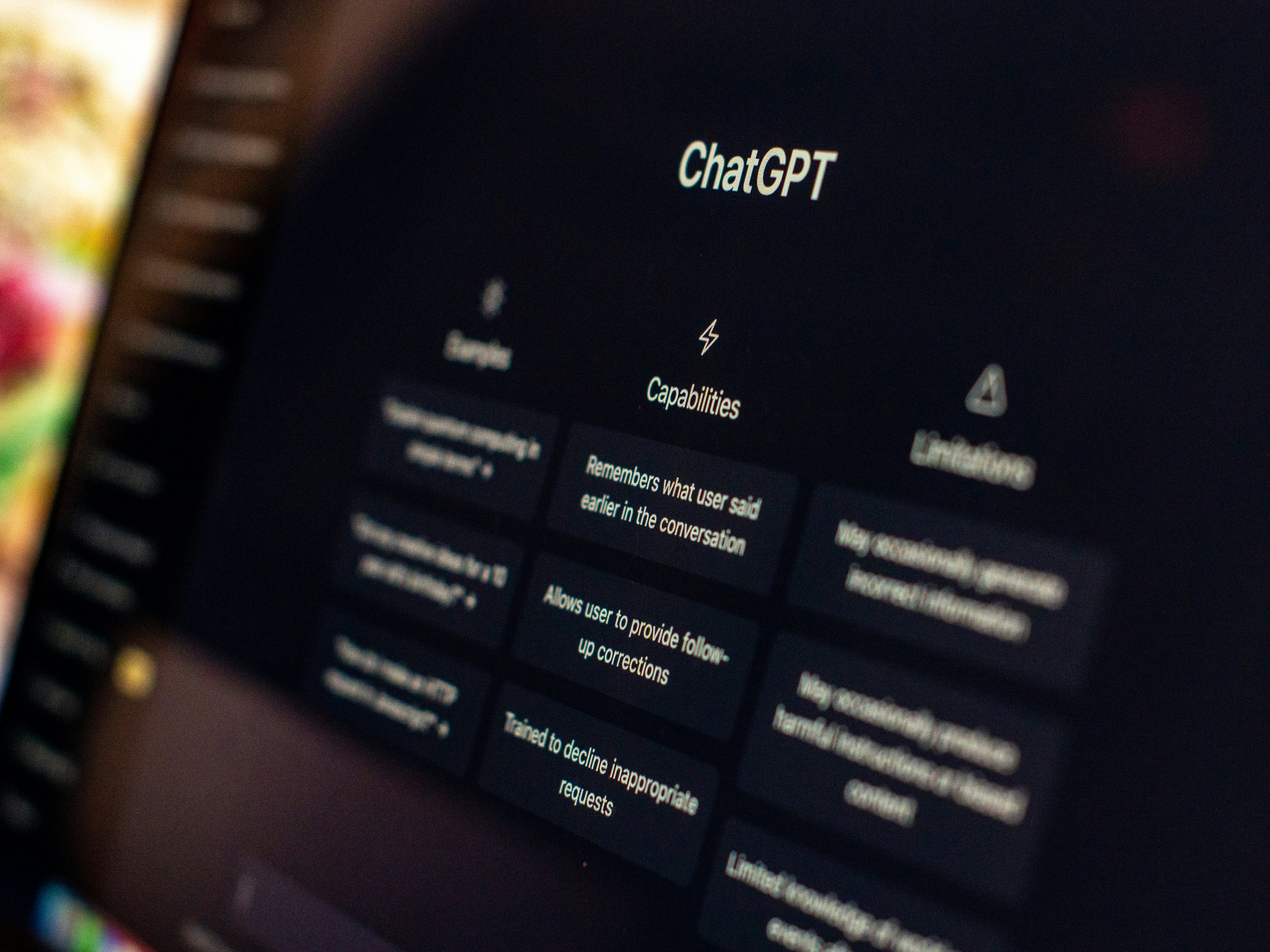 Imagen de la pantalla de una computadora que tiene abierta la aplicación de ChatGPT